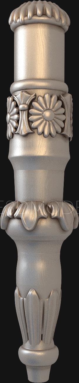 Legs (NJ_0115) 3D model for CNC machine