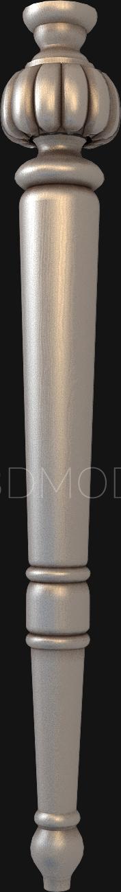 Legs (NJ_0127) 3D model for CNC machine