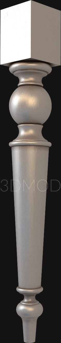 Legs (NJ_0133) 3D model for CNC machine