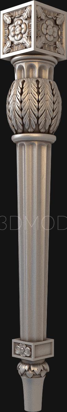 Legs (NJ_0139) 3D model for CNC machine