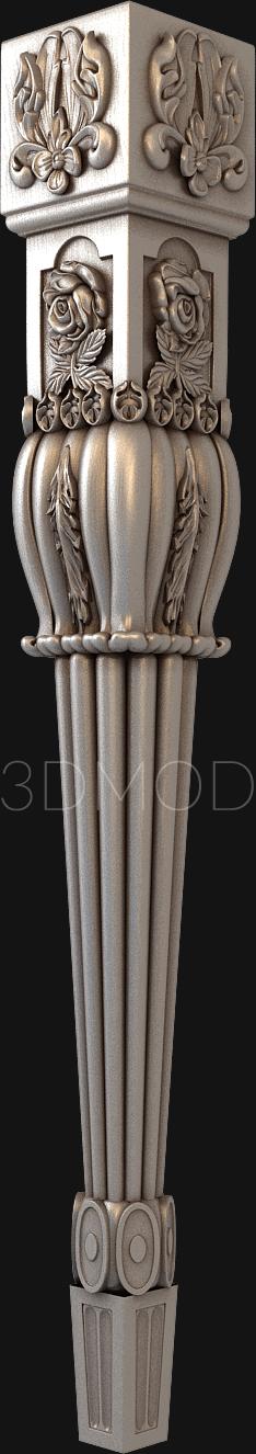 Legs (NJ_0141) 3D model for CNC machine