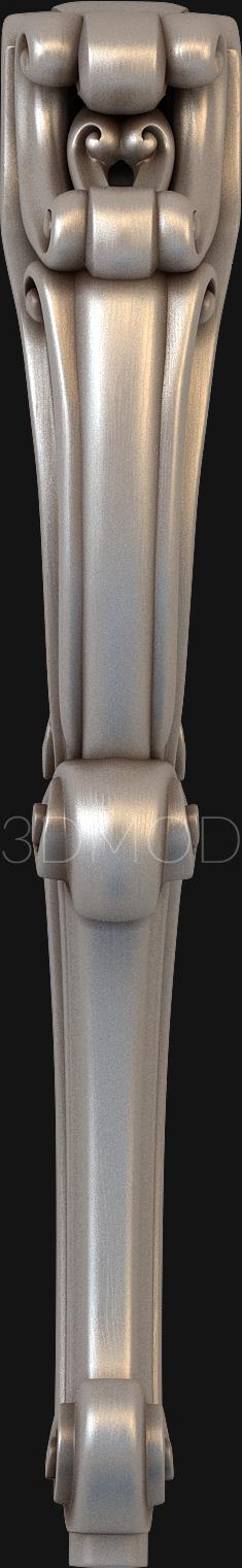 Legs (NJ_0146) 3D model for CNC machine