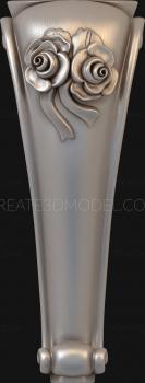 Legs (NJ_0148-1) 3D model for CNC machine