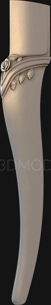 Legs (NJ_0153) 3D model for CNC machine