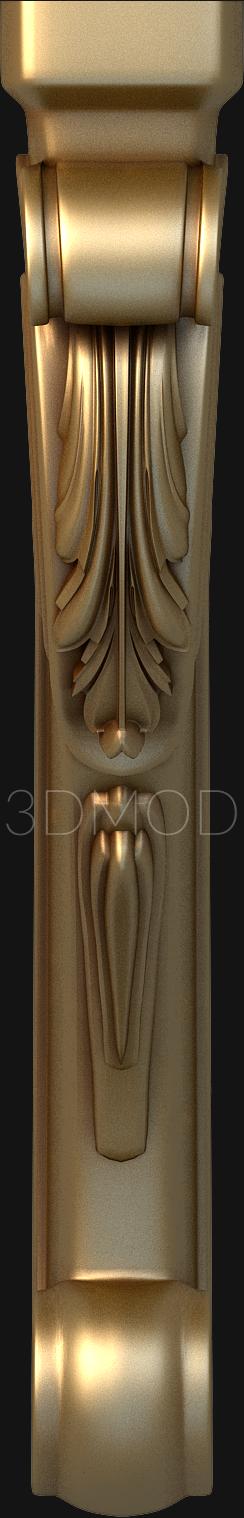 Legs (NJ_0158) 3D model for CNC machine