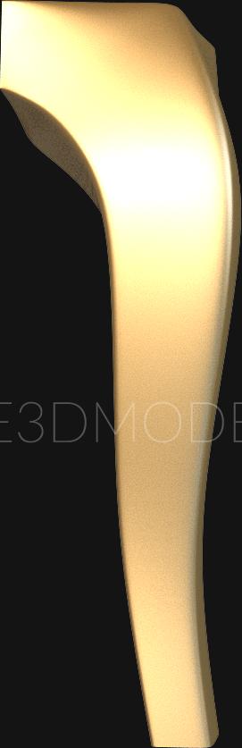 Legs (NJ_0160) 3D model for CNC machine