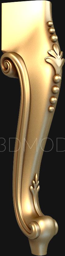 Legs (NJ_0196) 3D model for CNC machine