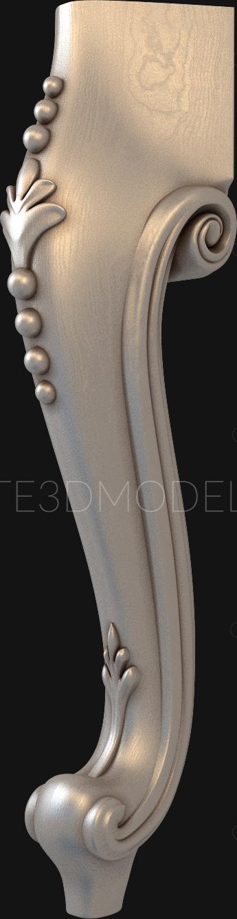 Legs (NJ_0196) 3D model for CNC machine