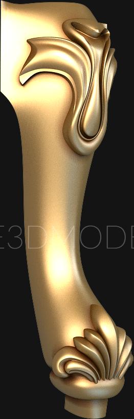 Legs (NJ_0208-1) 3D model for CNC machine