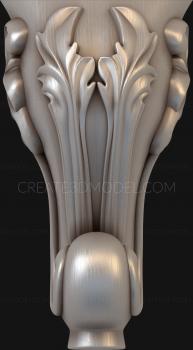 Legs (NJ_0213) 3D model for CNC machine