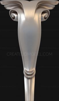 Legs (NJ_0234) 3D model for CNC machine
