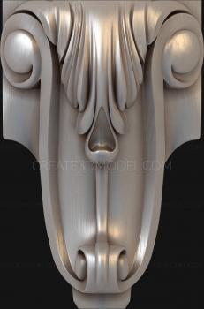 Legs (NJ_0247) 3D model for CNC machine
