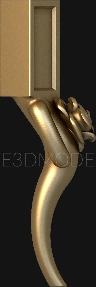 Legs (NJ_0268) 3D model for CNC machine
