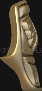 Legs (NJ_0280) 3D model for CNC machine