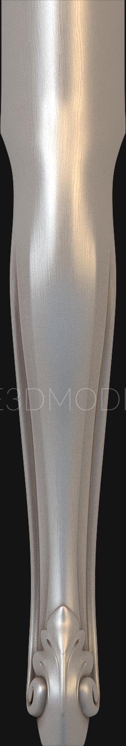 Legs (NJ_0287-1) 3D model for CNC machine