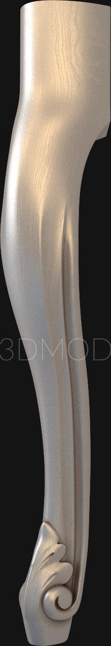 Legs (NJ_0287-1) 3D model for CNC machine