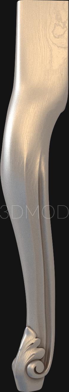 Legs (NJ_0287) 3D model for CNC machine