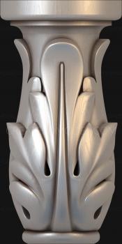 Legs (NJ_0300) 3D model for CNC machine