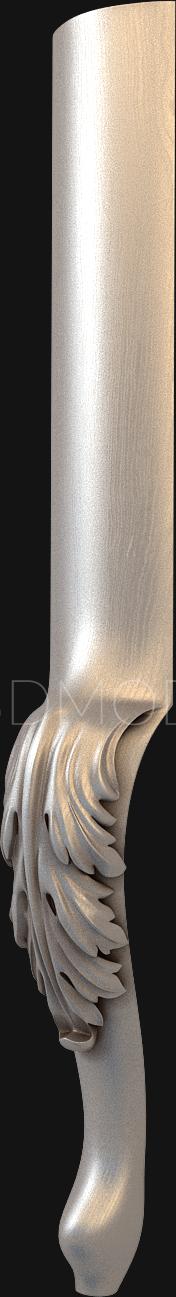 Legs (NJ_0306-1) 3D model for CNC machine