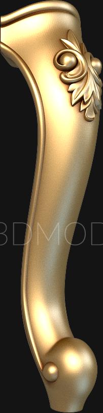 Legs (NJ_0319) 3D model for CNC machine