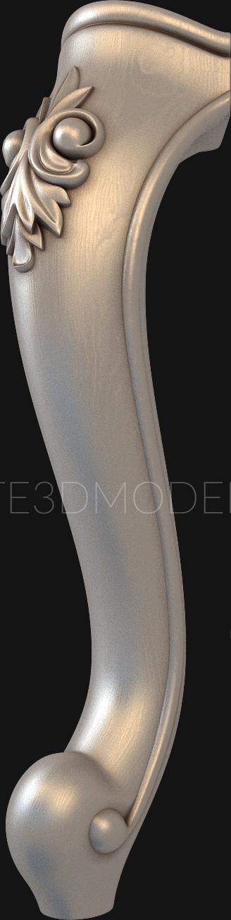 Legs (NJ_0319) 3D model for CNC machine