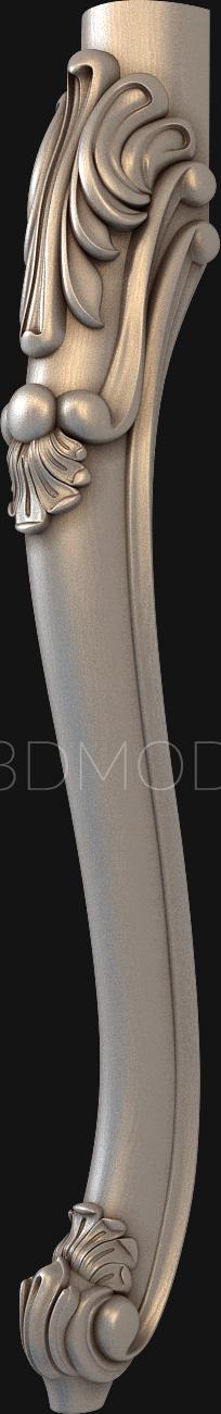 Legs (NJ_0330) 3D model for CNC machine