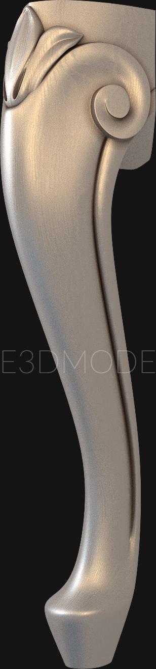 Legs (NJ_0367) 3D model for CNC machine
