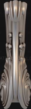 Legs (NJ_0404) 3D model for CNC machine