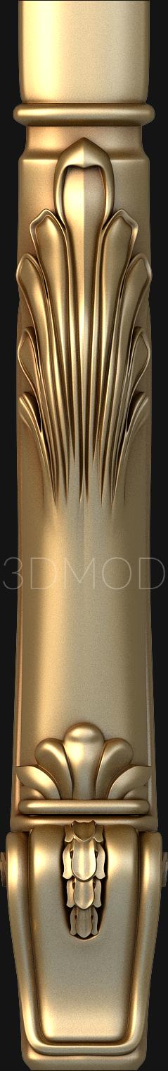 Legs (NJ_0406) 3D model for CNC machine