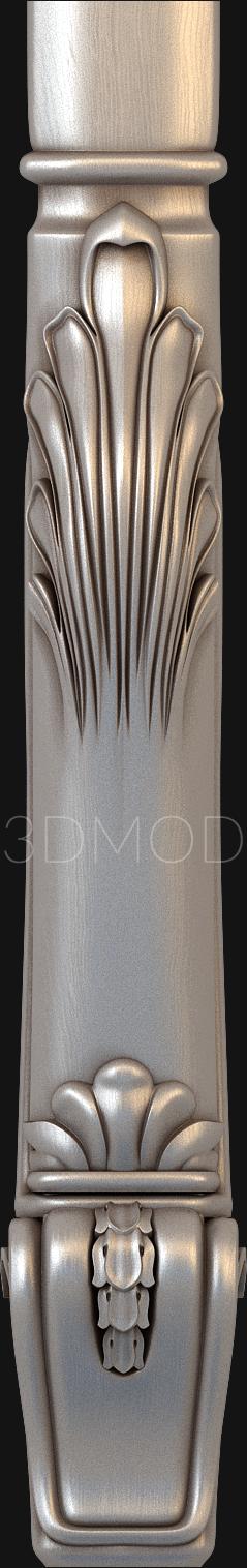 Legs (NJ_0406) 3D model for CNC machine