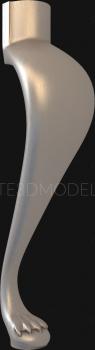 Legs (NJ_0412) 3D model for CNC machine
