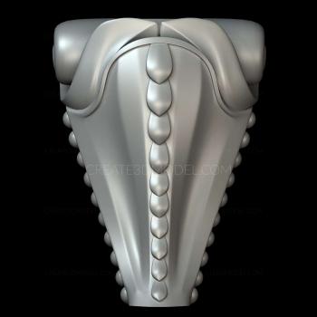 Legs (NJ_0414) 3D model for CNC machine