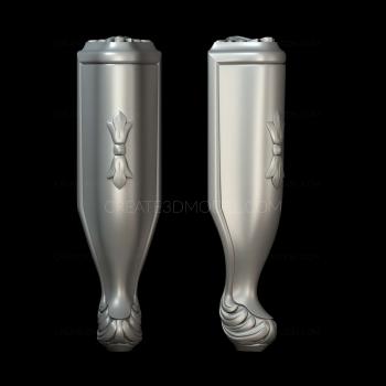 Legs (NJ_0415) 3D model for CNC machine