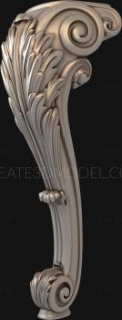 Legs (NJ_0423-1) 3D model for CNC machine