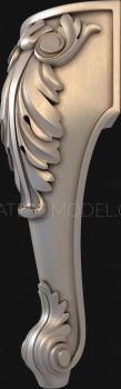 Legs (NJ_0445) 3D model for CNC machine