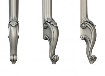 Legs (NJ_0448) 3D model for CNC machine