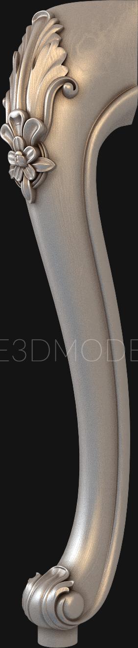 Legs (NJ_0452) 3D model for CNC machine