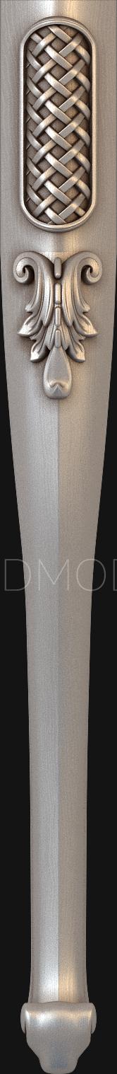 Legs (NJ_0458) 3D model for CNC machine