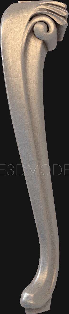 Legs (NJ_0481) 3D model for CNC machine