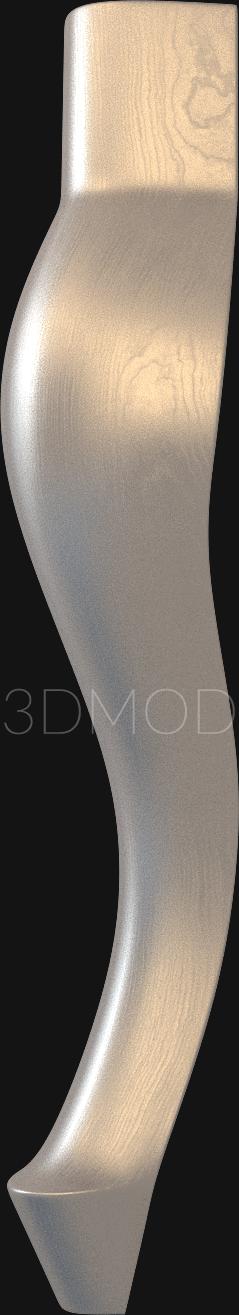 Legs (NJ_0497) 3D model for CNC machine