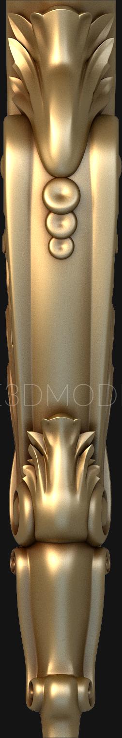 Legs (NJ_0503) 3D model for CNC machine