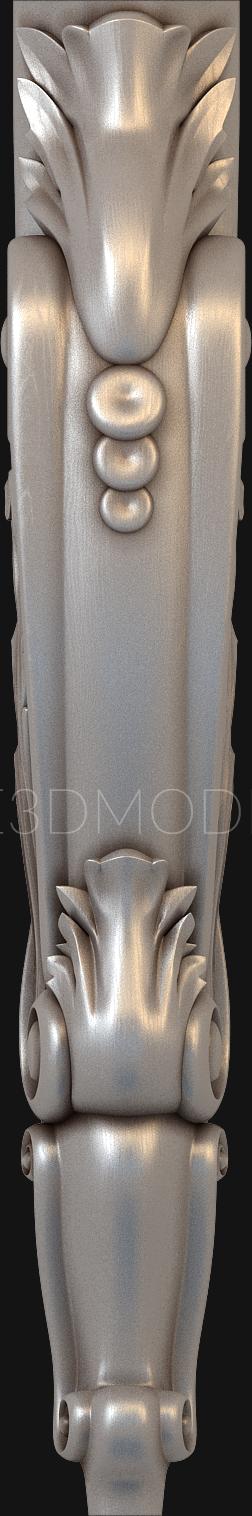 Legs (NJ_0503) 3D model for CNC machine
