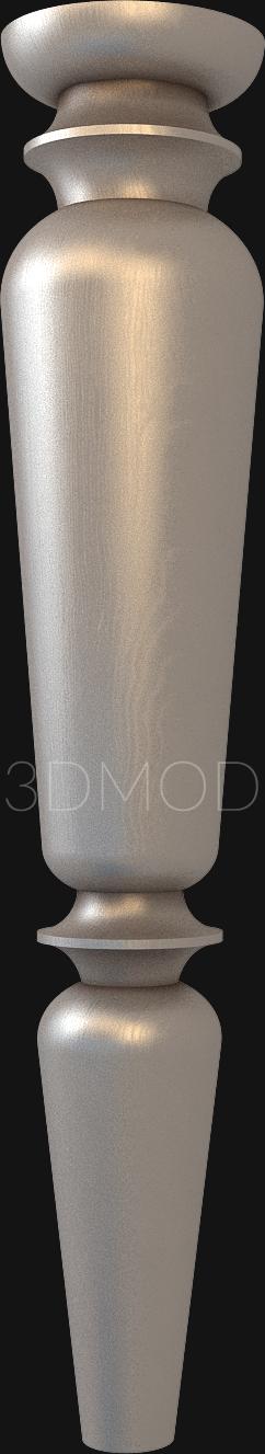 Legs (NJ_0552) 3D model for CNC machine