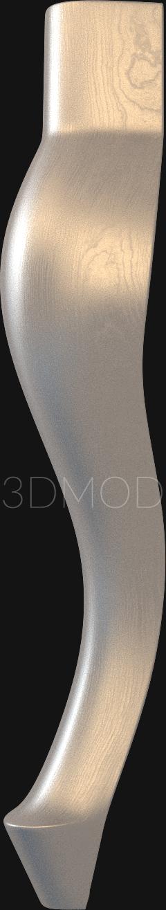 Legs (NJ_0555) 3D model for CNC machine