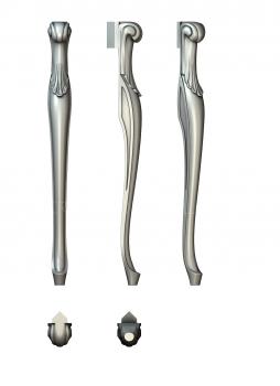 Legs (NJ_0557) 3D model for CNC machine