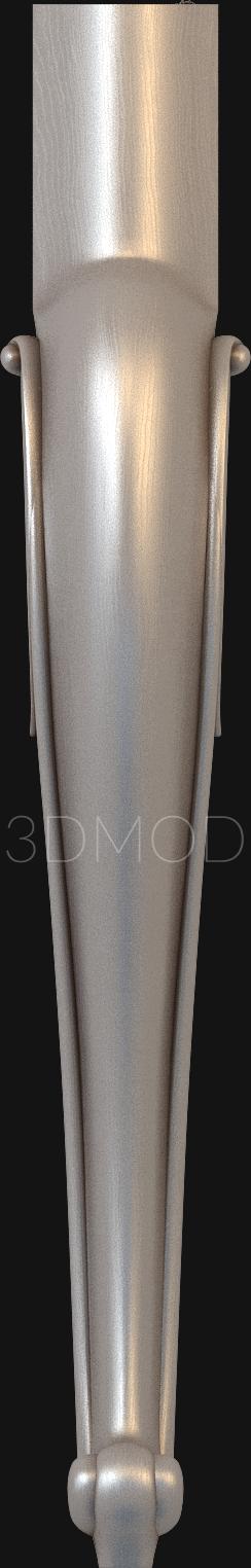 Legs (NJ_0569) 3D model for CNC machine