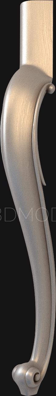 نموذج ثلاثي الأبعاد لآلة CNC أرجل 
