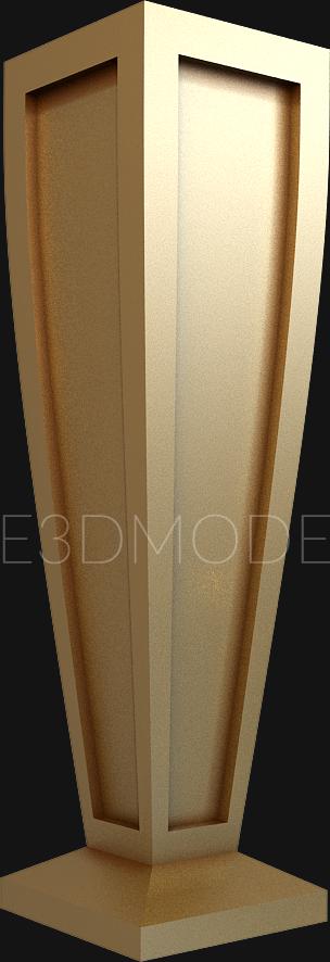 Legs (NJ_0575) 3D model for CNC machine
