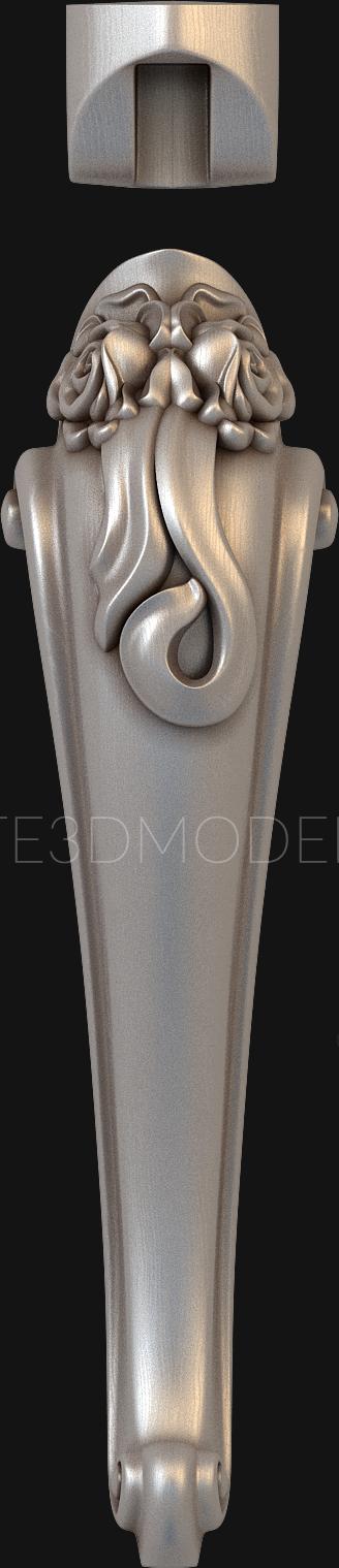 Legs (NJ_0578) 3D model for CNC machine