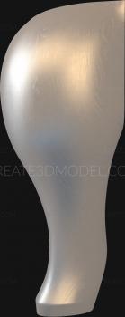 Legs (NJ_0588) 3D model for CNC machine